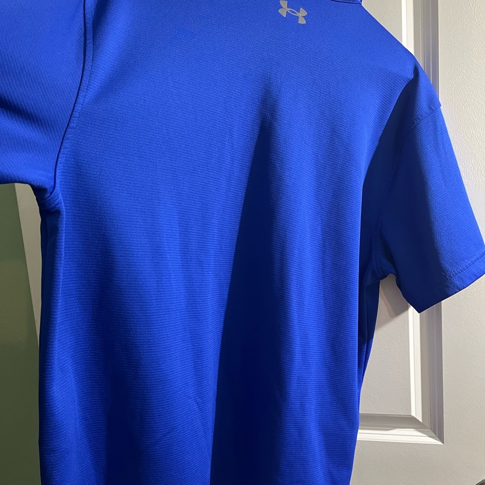 Under Armour Royal Blue Men's Performance Polo - Picture 3 of 3